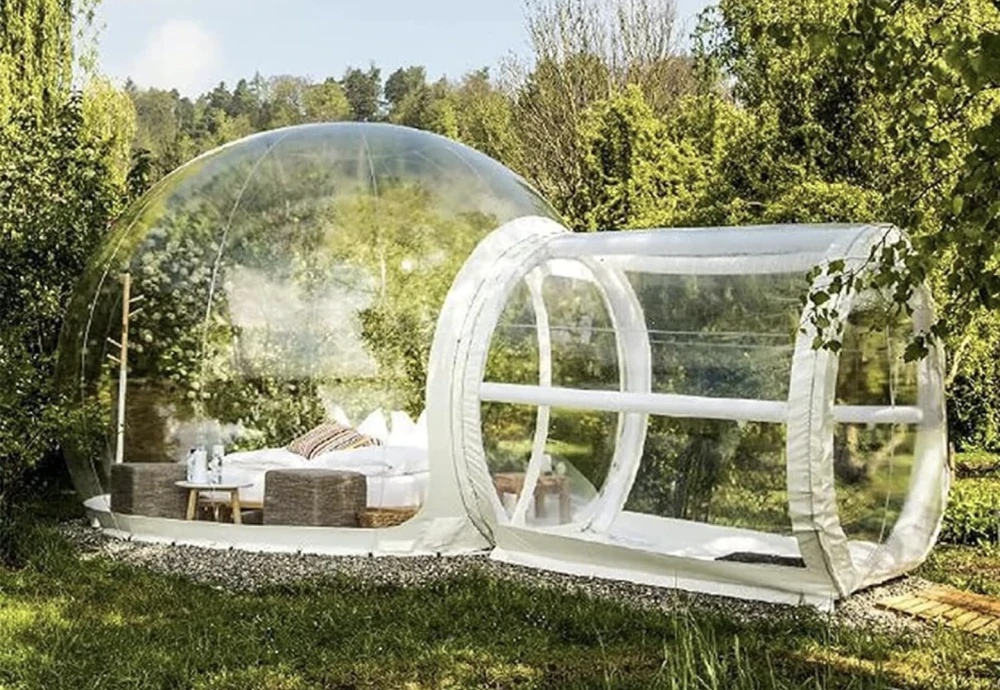 bubble crystal tent