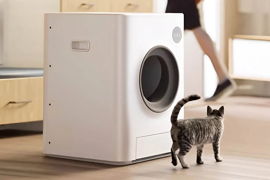 automatic litter box for multiple cats